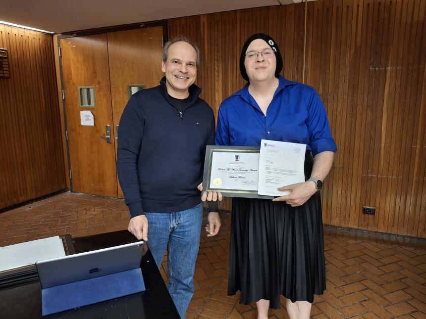  Genevieve Reeves, Robert Wood Teaching Award Recipient